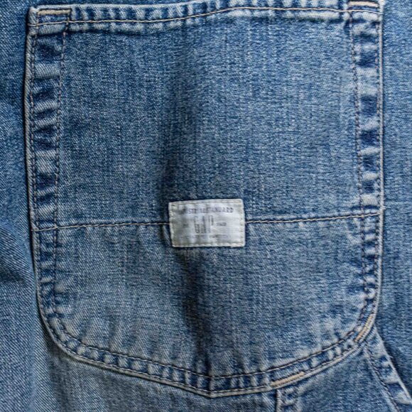 GAP Workwear Carpenter Jeans 38 x 27 Y2K VTG Streetwear Skate Hemmed - Picture 9 of 11